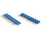 Blue / Red Plastic Round Head 2.7 / 3.0mm Mechanical Galvanized  Concrete Nail pins for Nail Gun