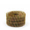 2.5 in. x 0.99 in. 15 Degree Ring Shank Coil Nails Q235 M2.1-M4.0 painted pallet Coil Nail for pallets lowest price
